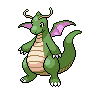 Shiny Dragonite sprite