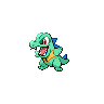 Shiny Totodile sprite
