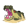 Shiny Hippowdon sprite