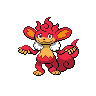 Shiny Simisear sprite