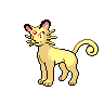 Shiny Persian sprite