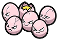 Exeggcute in Brilliant Diamond & Shining Pearl