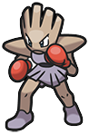 Hitmonchan in Brilliant Diamond & Shining Pearl