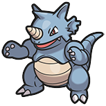 Rhydon in Brilliant Diamond & Shining Pearl