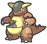 Kangaskhan in Brilliant Diamond & Shining Pearl