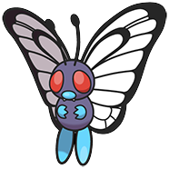Butterfree in Brilliant Diamond & Shining Pearl