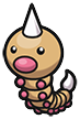 Weedle in Brilliant Diamond & Shining Pearl