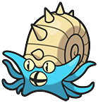 Omastar in Brilliant Diamond & Shining Pearl