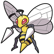 Beedrill in Brilliant Diamond & Shining Pearl