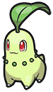 Chikorita in Brilliant Diamond & Shining Pearl