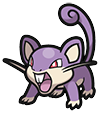 Rattata in Brilliant Diamond & Shining Pearl