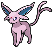 Espeon in Brilliant Diamond & Shining Pearl