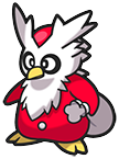Delibird in Brilliant Diamond & Shining Pearl