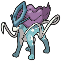 Suicune in Brilliant Diamond & Shining Pearl