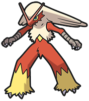 Blaziken in Brilliant Diamond & Shining Pearl