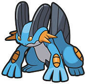 Swampert in Brilliant Diamond & Shining Pearl