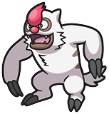 Vigoroth in Brilliant Diamond & Shining Pearl