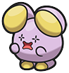 Whismur in Brilliant Diamond & Shining Pearl