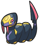 Seviper in Brilliant Diamond & Shining Pearl