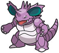 Nidoking in Brilliant Diamond & Shining Pearl