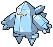 Regice in Brilliant Diamond & Shining Pearl