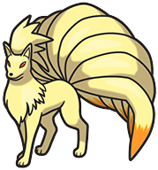 Ninetales in Brilliant Diamond & Shining Pearl