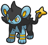 Luxio in Brilliant Diamond & Shining Pearl