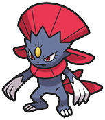 Weavile in Brilliant Diamond & Shining Pearl