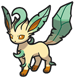 Leafeon in Brilliant Diamond & Shining Pearl
