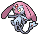 Mesprit in Brilliant Diamond & Shining Pearl