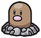 Diglett in Brilliant Diamond & Shining Pearl
