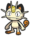 Meowth in Brilliant Diamond & Shining Pearl