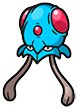 Tentacool in Brilliant Diamond & Shining Pearl