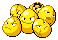 Shiny Exeggcute in Black & White