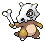 Cubone in Black & White
