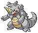 Rhydon in Black & White