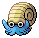 Omanyte in Black & White