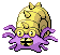 Shiny Omastar in Black & White