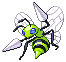 Shiny Beedrill in Black & White