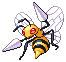 Beedrill in Black & White