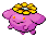 Shiny Skiploom in Black & White