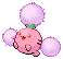 Shiny Jumpluff in Black & White