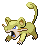 Shiny Rattata in Black & White