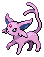 Espeon in Black & White