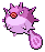 Shiny Qwilfish in Black & White