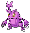 Shiny Heracross in Black & White