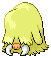 Shiny Piloswine in Black & White