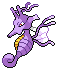 Shiny Kingdra in Black & White