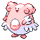 Shiny Blissey in Black & White