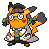 Shiny Pikachu Phd in Black & White
